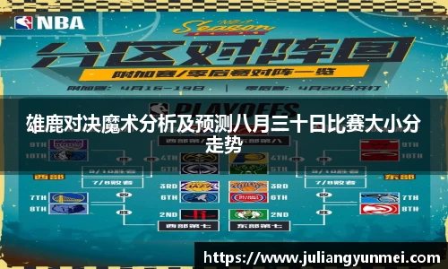 雄鹿对决魔术分析及预测八月三十日比赛大小分走势