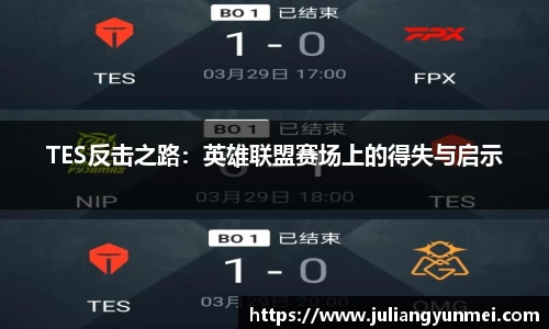 TES反击之路：英雄联盟赛场上的得失与启示